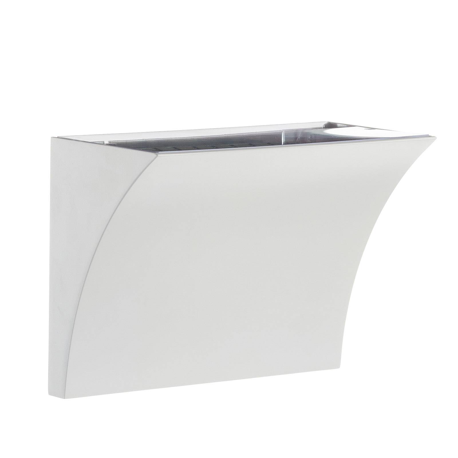 FLOS LED-Wandlampe Pochette, weiß, direkt/indirekt