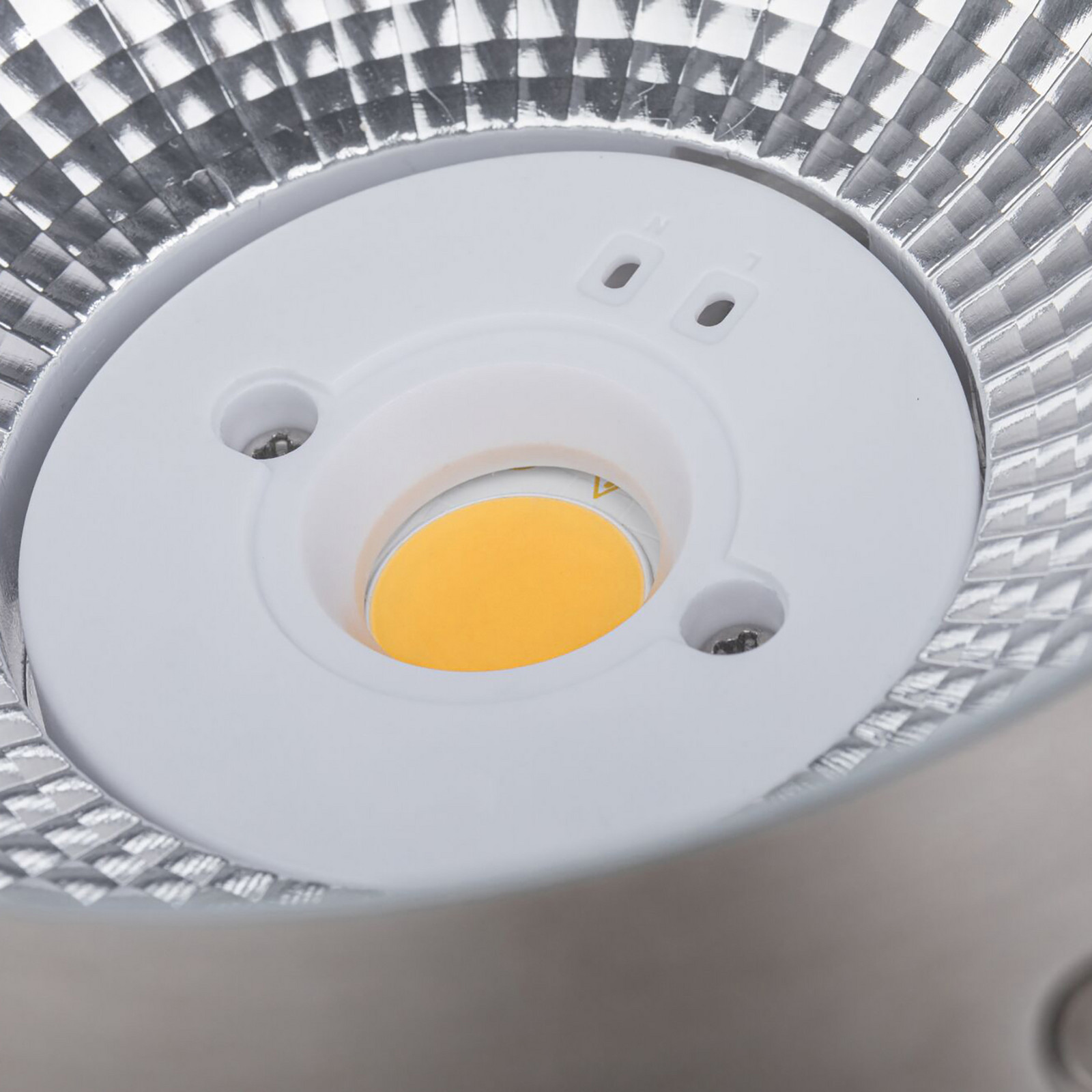 Durea 140 LED-golvinbäddad lampa i rostfritt stål Ø 15 cm Paulmann - Metall - Med en ljuskälla | Produkter - Utomhusbelysning - Utomhusspotlights | Lampspecialisterna