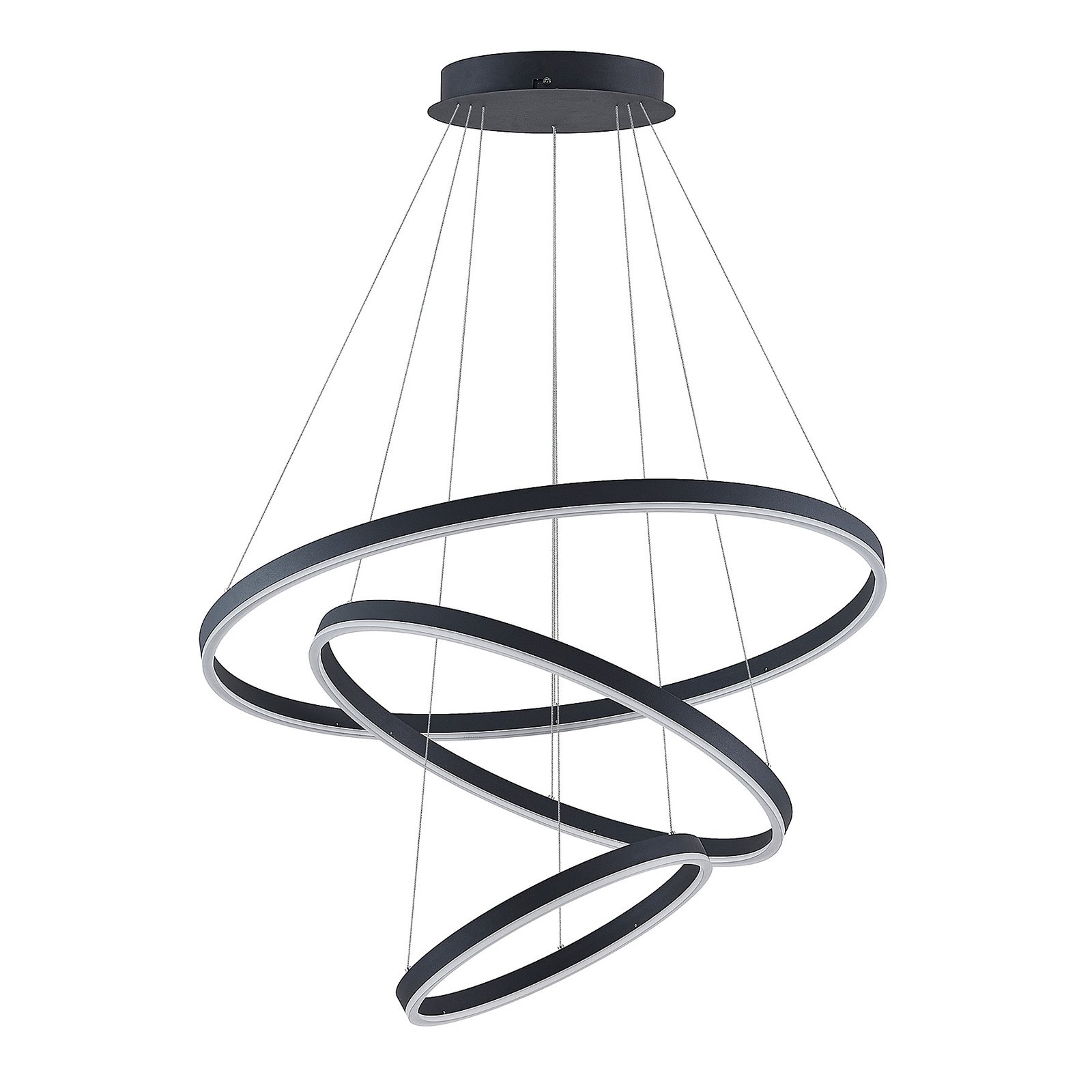 Albiona 3 Lampa Wisząca Black/White - Arcchio