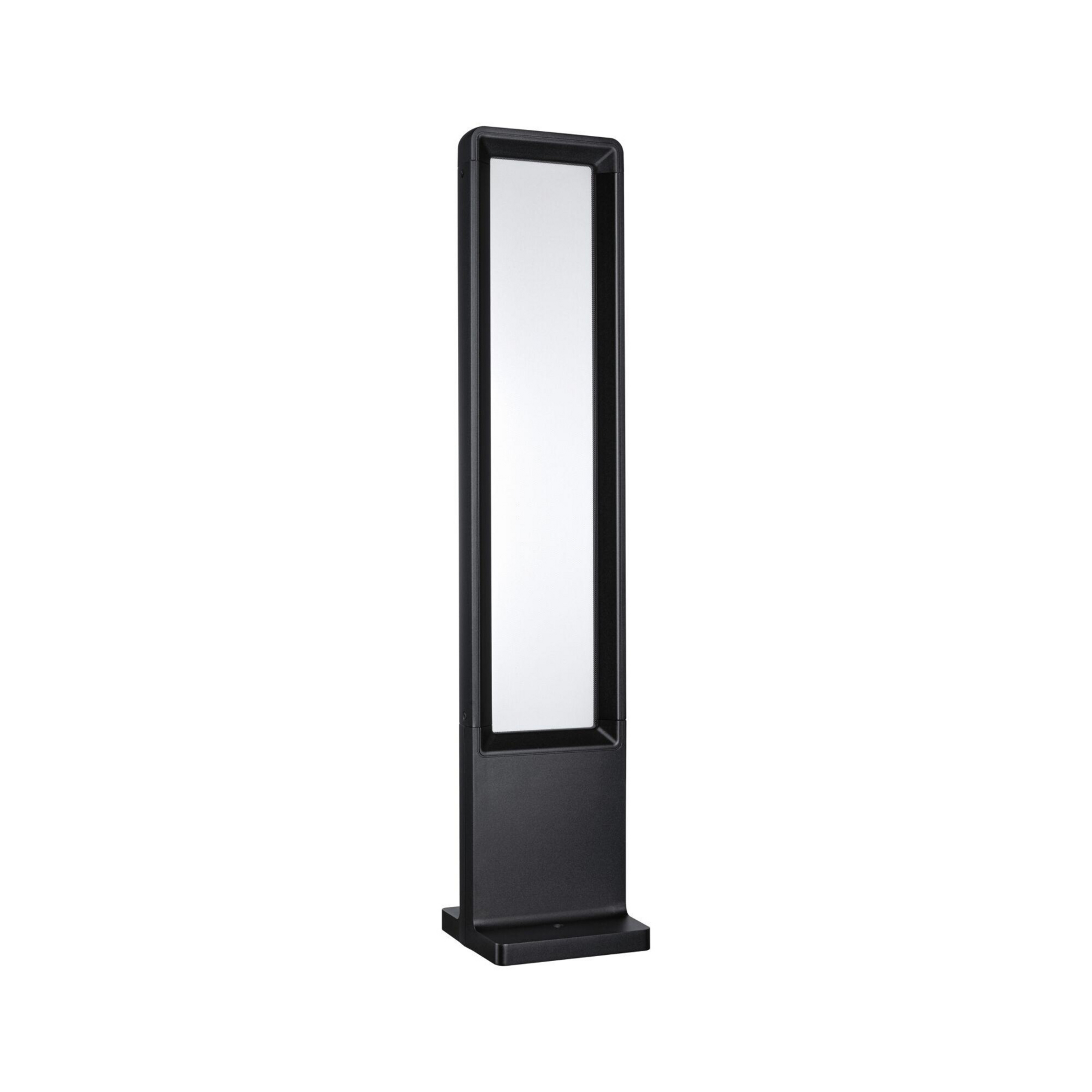 Paulmann Borne lumineuse LED Reana, anthracite, 83 cm, métal, IP44