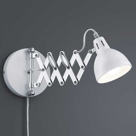 Med hvit matt skjerm - vegglampen Scissor