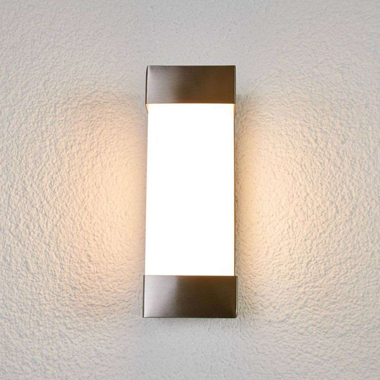 Severina LED Aplica de Exterior Stainless Steel/White - Lindby