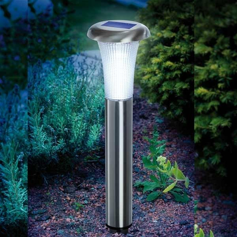 VESUV-aurinkokennovalaisin LED ruostumaton teräs