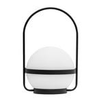 Summer Solar Portable Lampe de Table H36 Dim. Black/White - DybergLarsen
