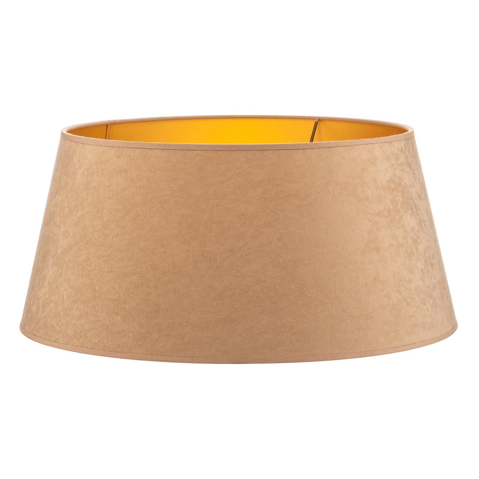 Cone lámpaernyő 25,5 cm magas, bézs/arany