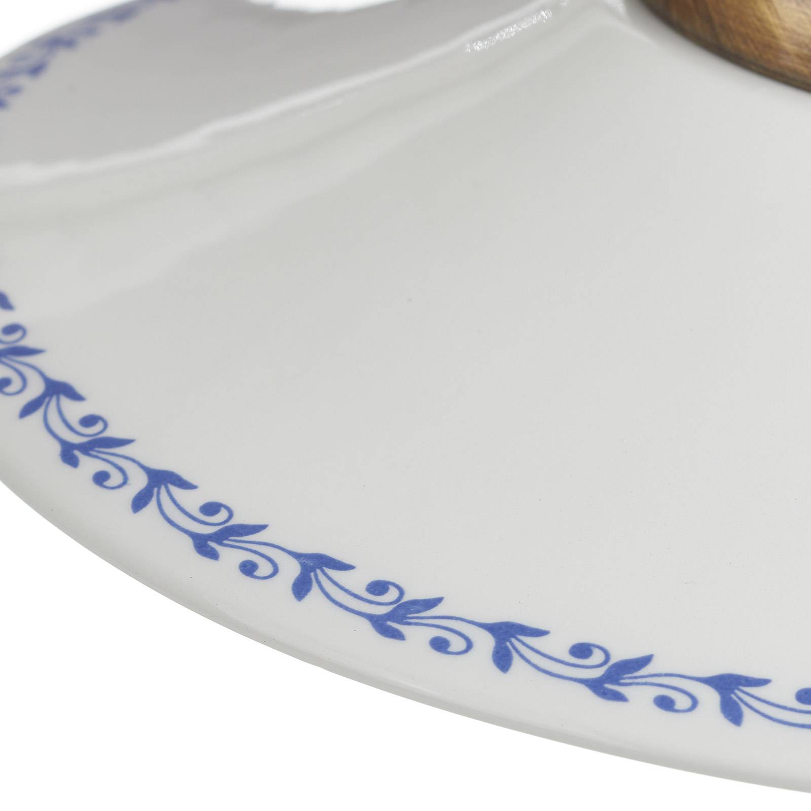 Lampa ścienna IL PUNTI z ceramicznym kloszem