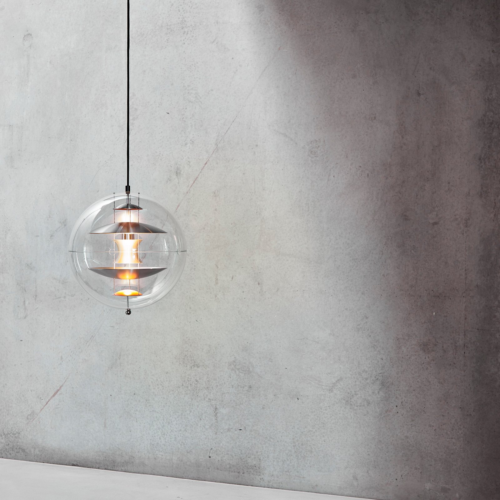 VP Globe Pendant 40 Brushed Alu - Verpan