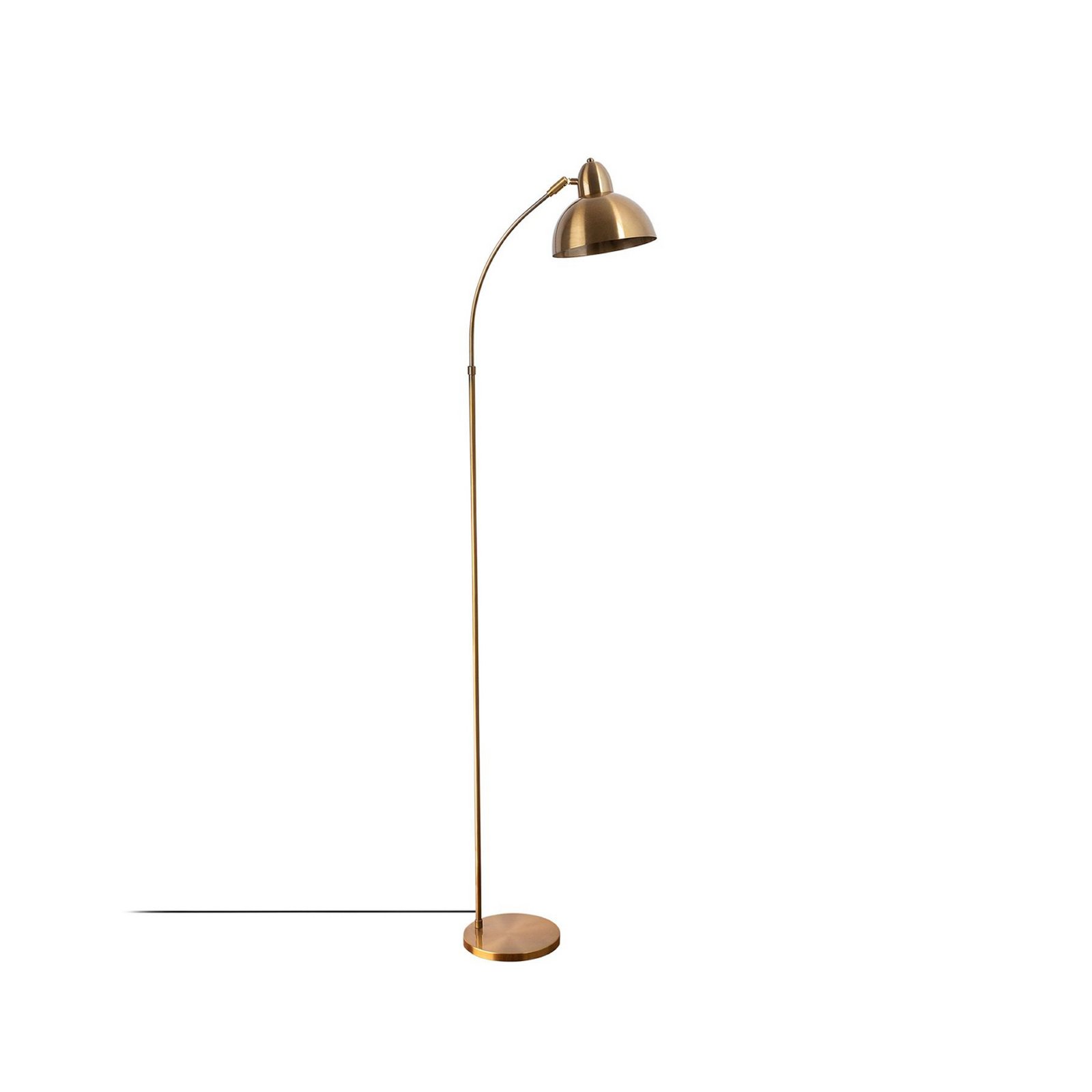 Varzan floor lamp, gold, metal, height 162 cm, E27