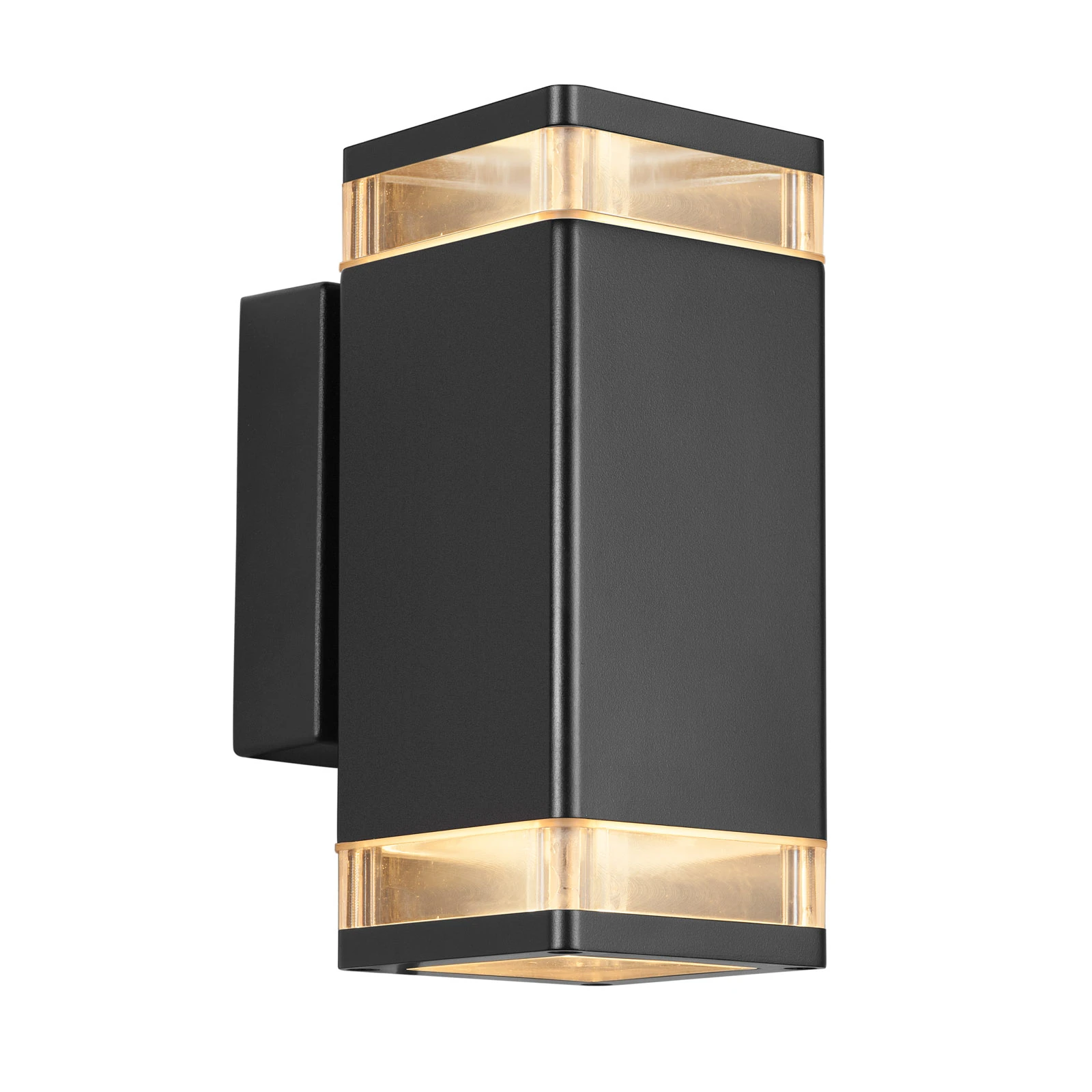 Applique da esterni Elm in nero, 2 luci