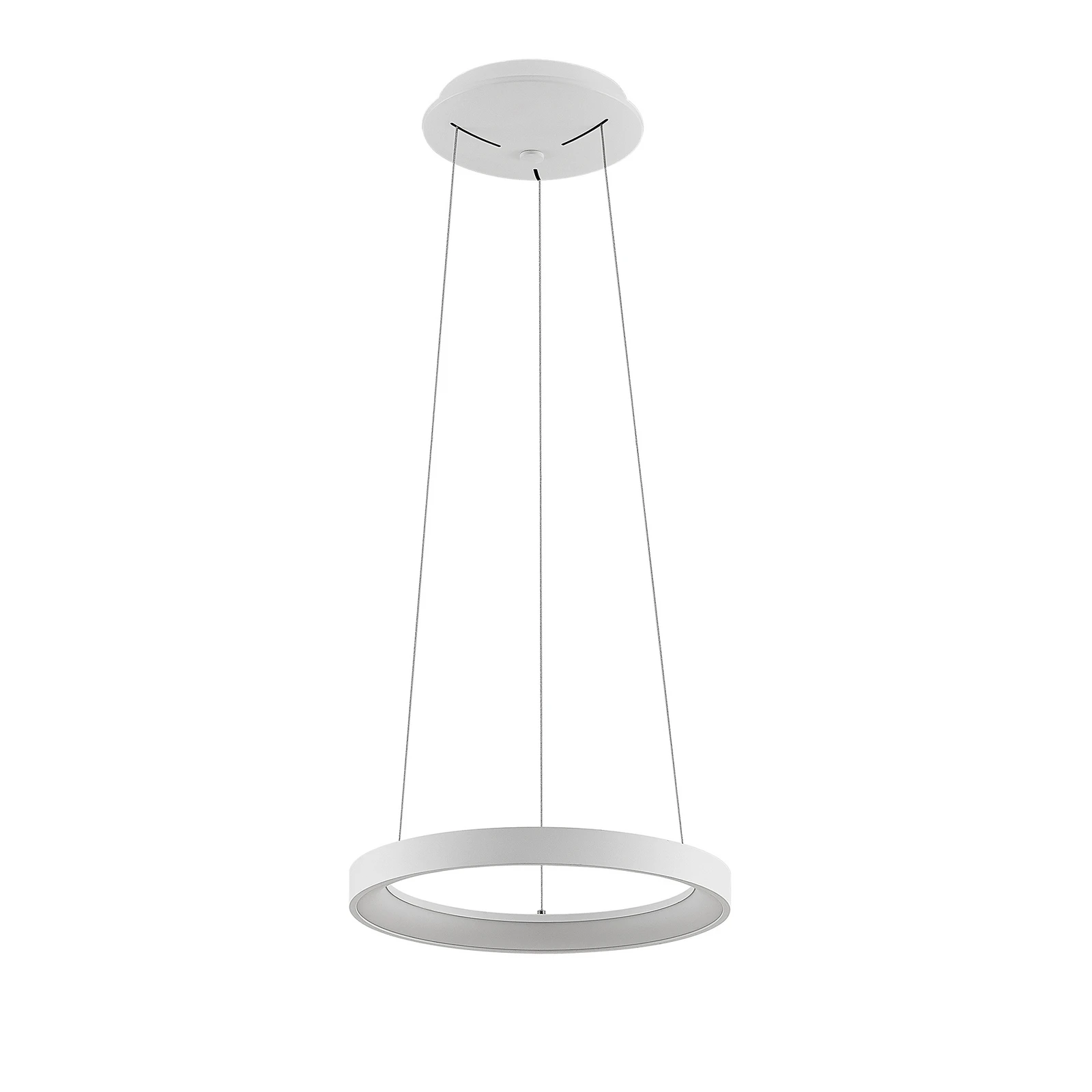 Arcchio LED-riippvalgustid Vivy, Ø 38 cm, valge, metall