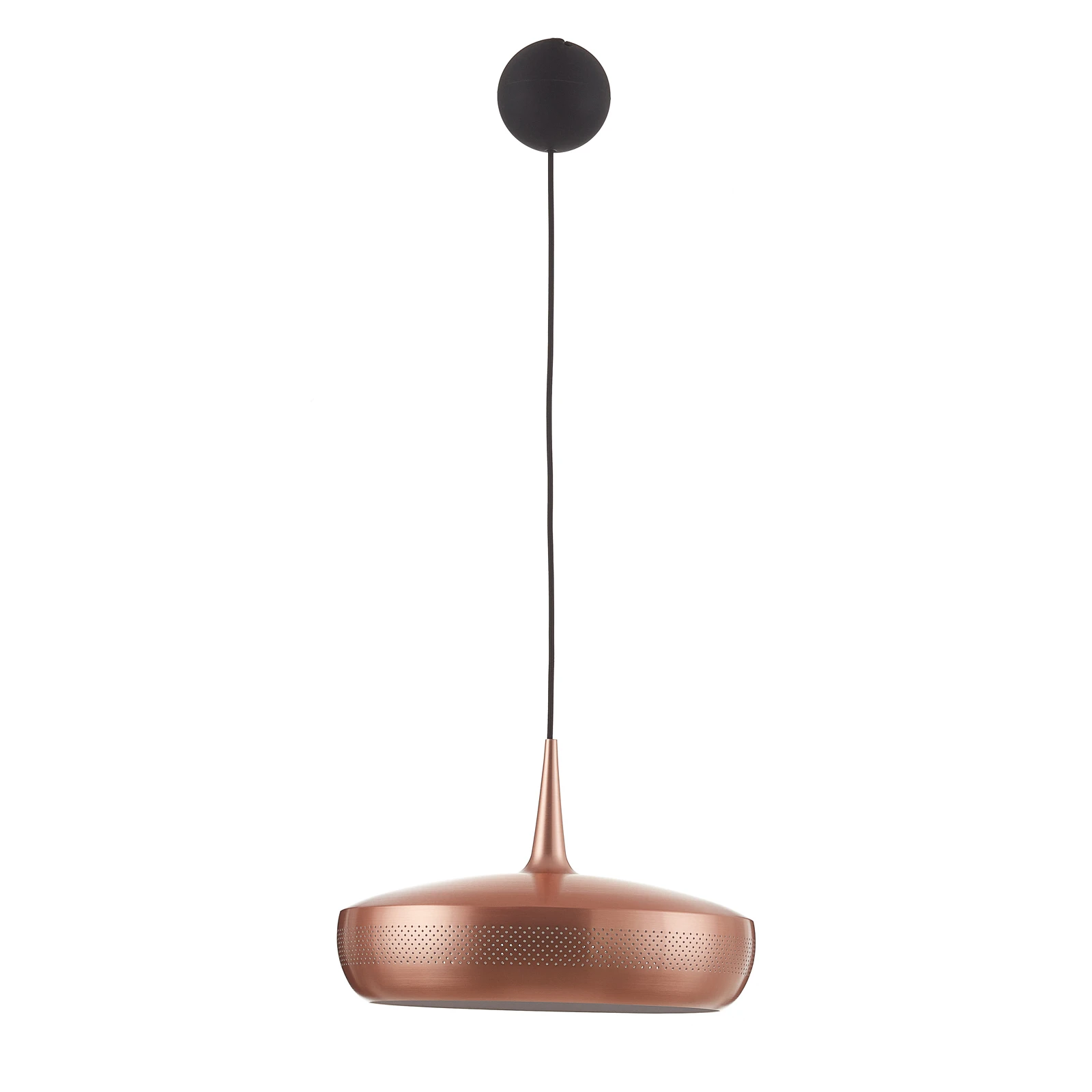 Závěsná lampa UMAGE Clava Dine perforovaná, měď