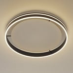 Paul Neuhaus Q-VITO LED-Deckenlampe 59cm anthrazit