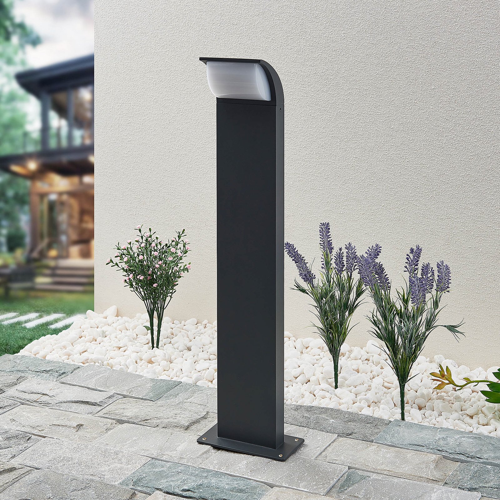 Tinna LED Tuinlamp H60 Anthracite - Lucande