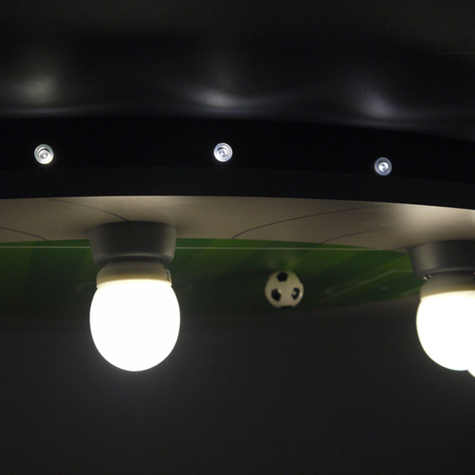 Plafondlamp Voetbalstadion met LED-lichtpunten