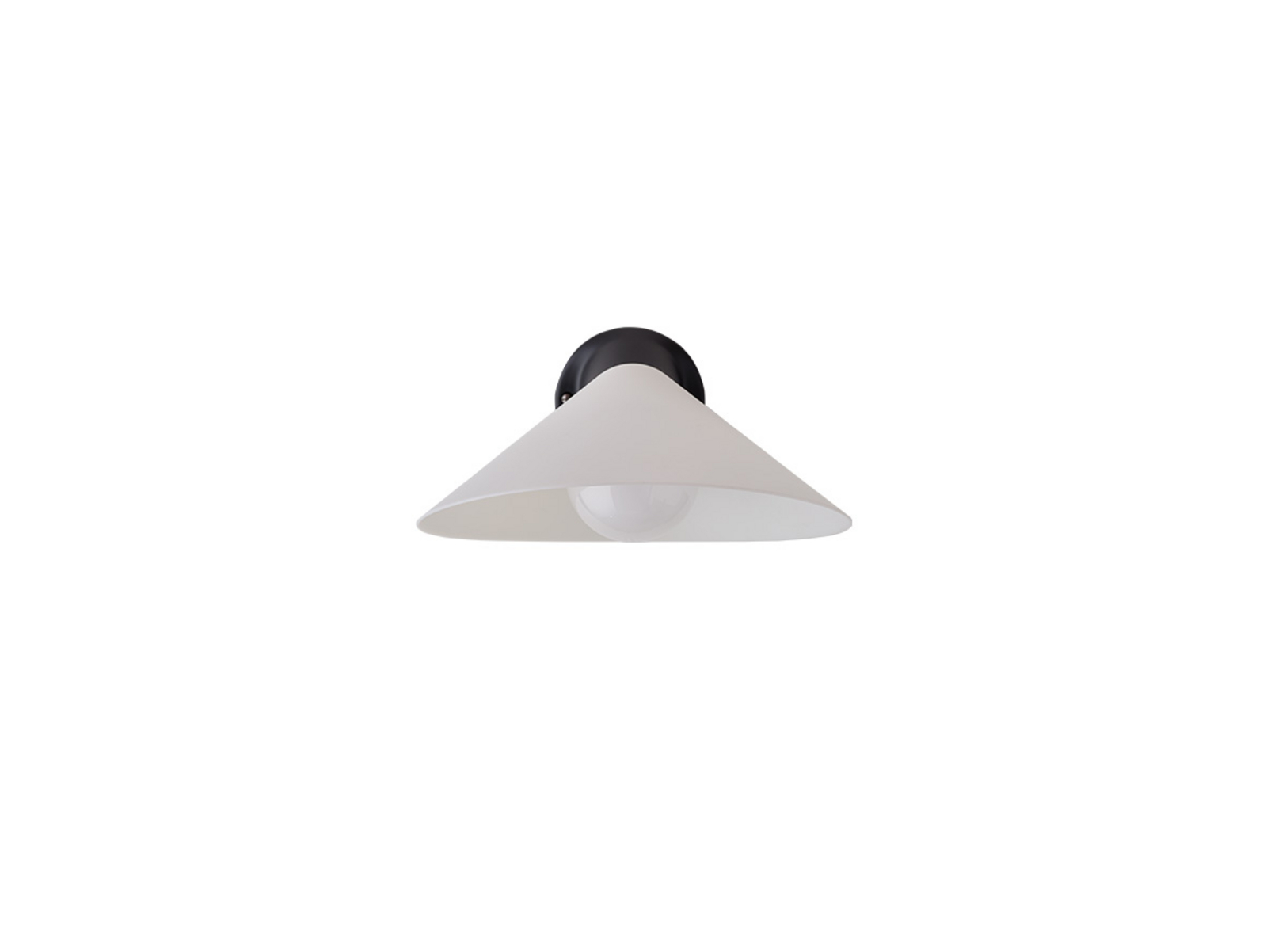 Plume Aplică de Perete IP44 Black/Polycarbonate - DCW