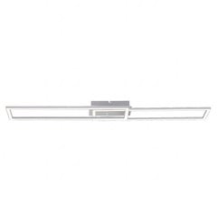LED stropní svítidlo Iven, ocel, tlumené, 101,6x19,8cm