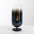 Artemide Gople Mini lámpara de mesa, azul/negro