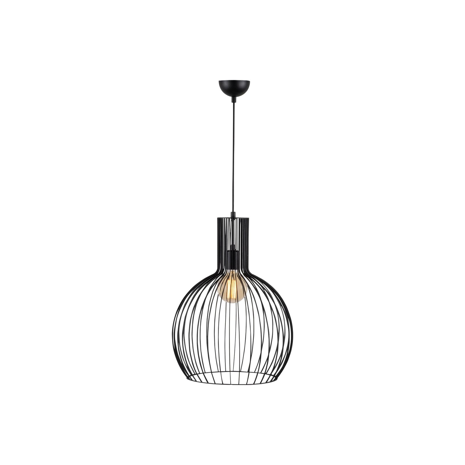 Hanglamp Fellini MR-756 1-lamp Ø 38 cm zwart