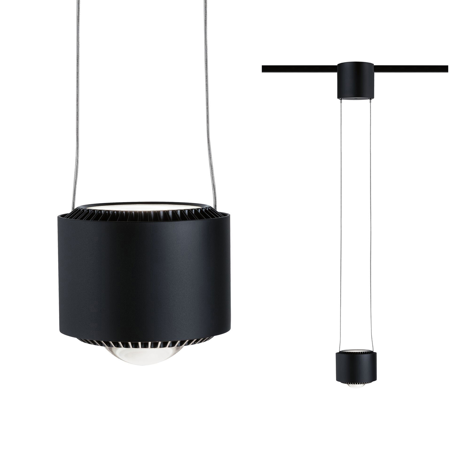 Paulmann URail Aldan LED-Pendel 4.000K schwarz