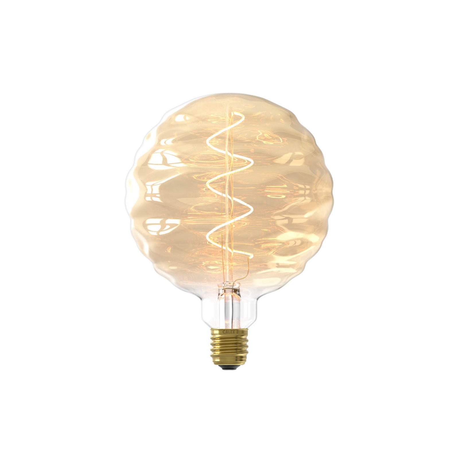 Calex Bilbao LED žiarovka E27 4W dim 1 800 K zlatá
