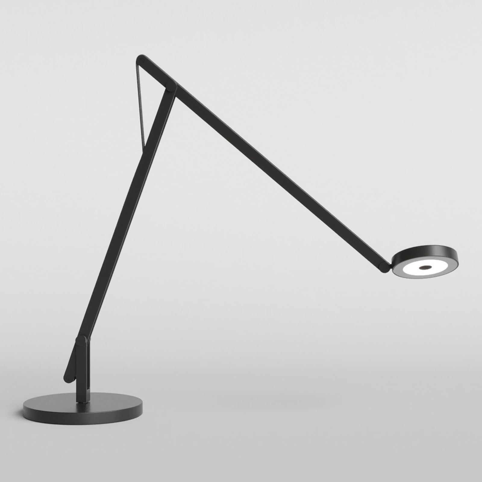 Rotaliana String T1 -LED-pöytälamppu, musta-musta
