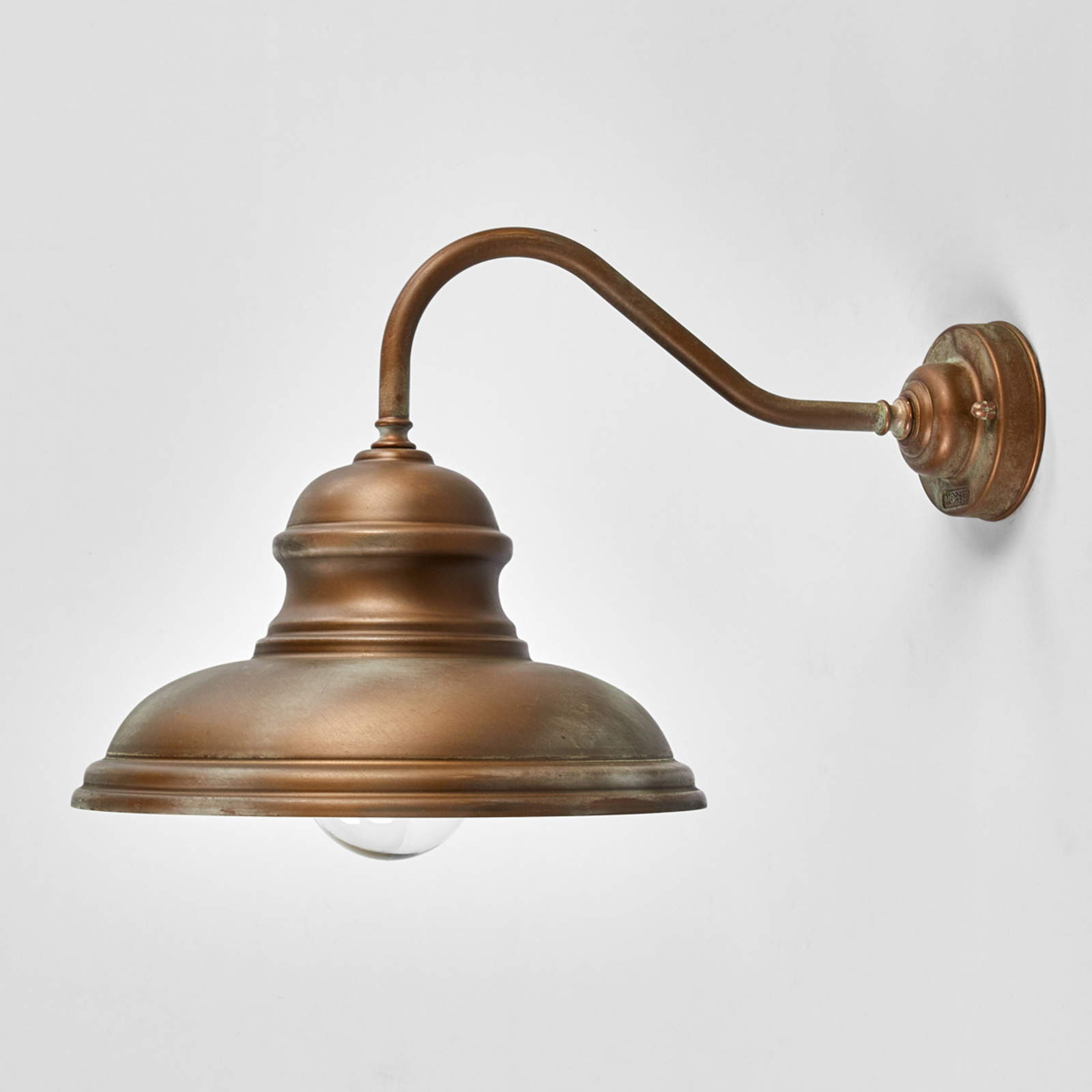 ALESSIA fali lámpa antik sárgarézből