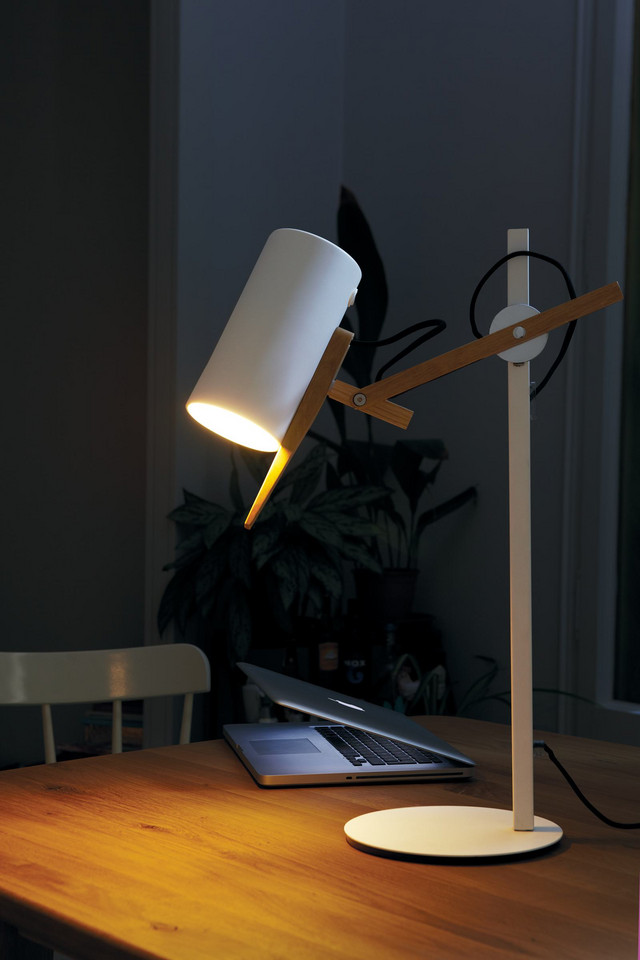Marset Scantling Bordslampa, vit från Marset