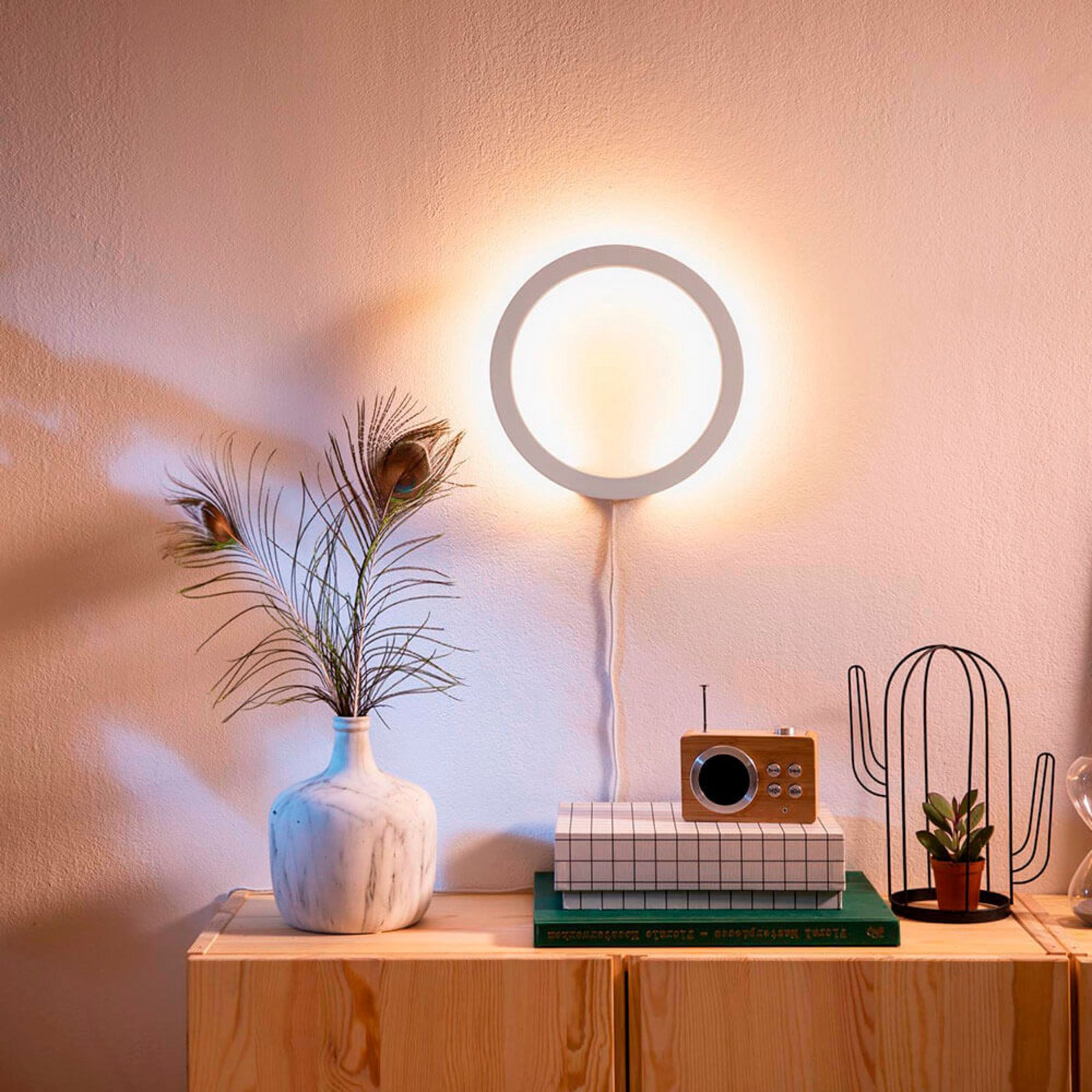 Sana Hue Aplică de Perete White Bluetooth White/Color Amb. - Philips Hue