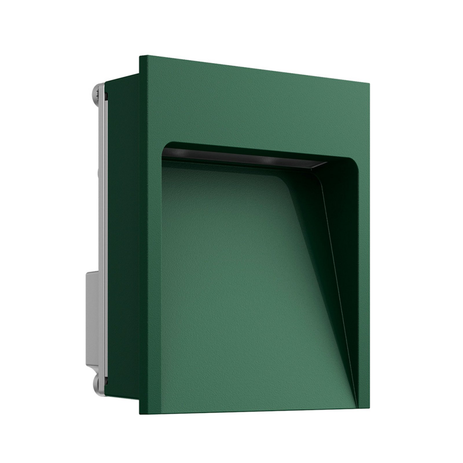 My Way Outdoor Built-in Wall Lamp 110X100 4000K Forest Green - Flos