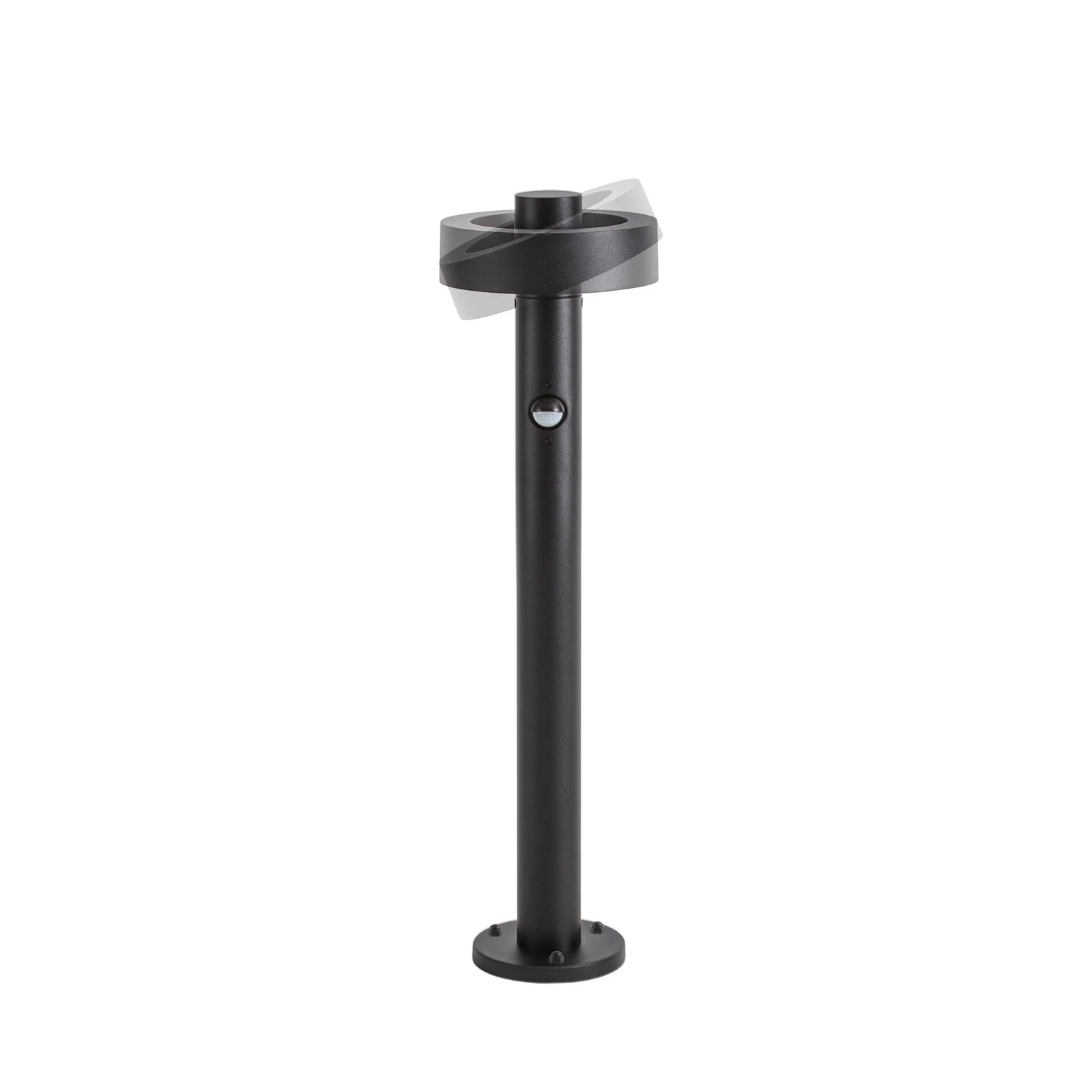 Lucande LED-Wegeleuchte Nirella, 60 cm, schwarz, CCT, Sensor