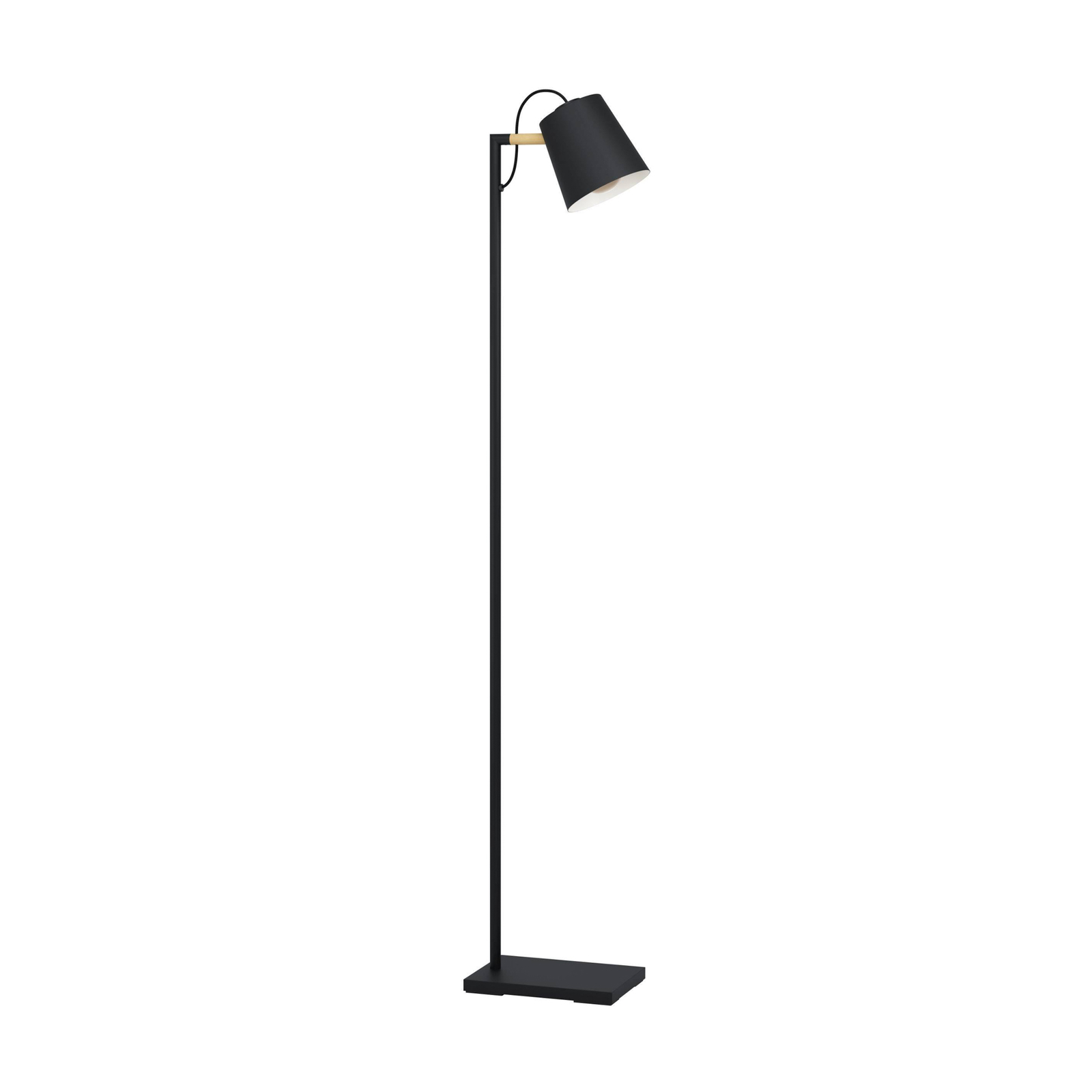 Lacey gulvlampe, høyde 159,5 cm, svart, stål