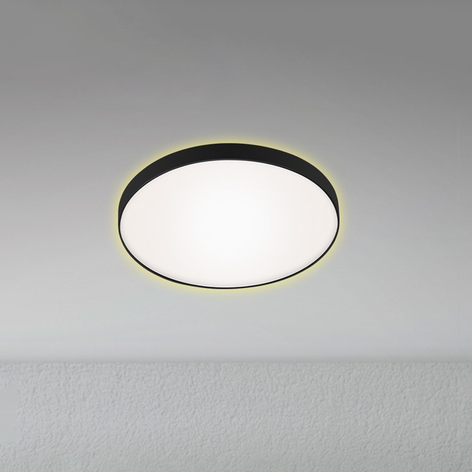 LED-Deckenleuchte Flet mit Backlighteffekt
