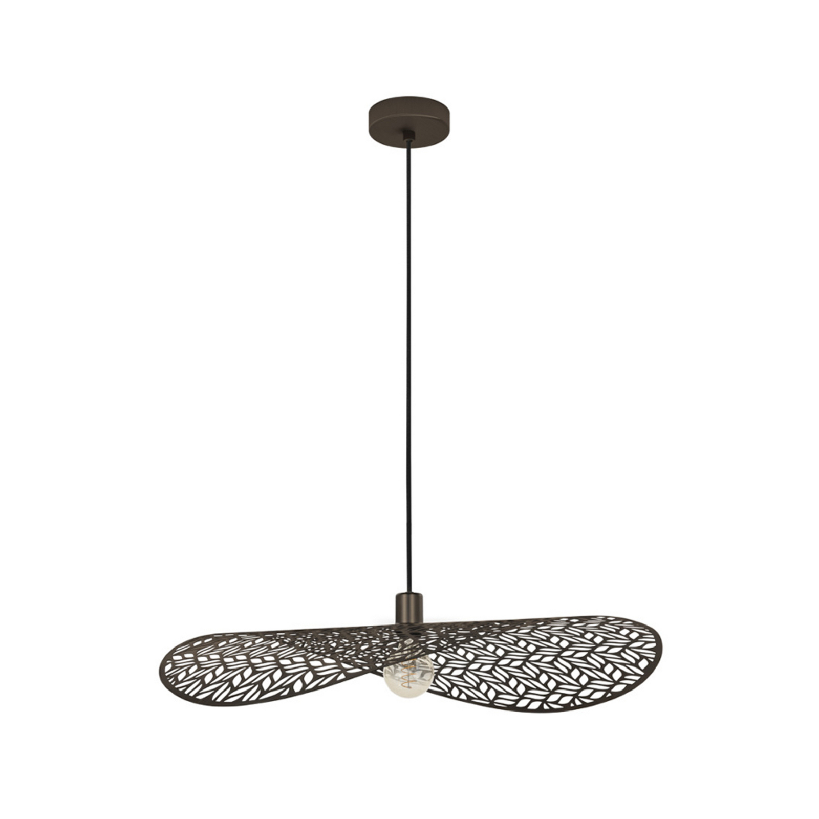 EGLO hanglamp SWABY, bronskleurig, Ø 80 cm, metaal, E27 EGLO hanglamp SWABY, bronskleurig, Ø 80 cm, metaal, E27