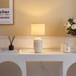 Pauleen Charming Sparkle table lamp cream/terrazzo