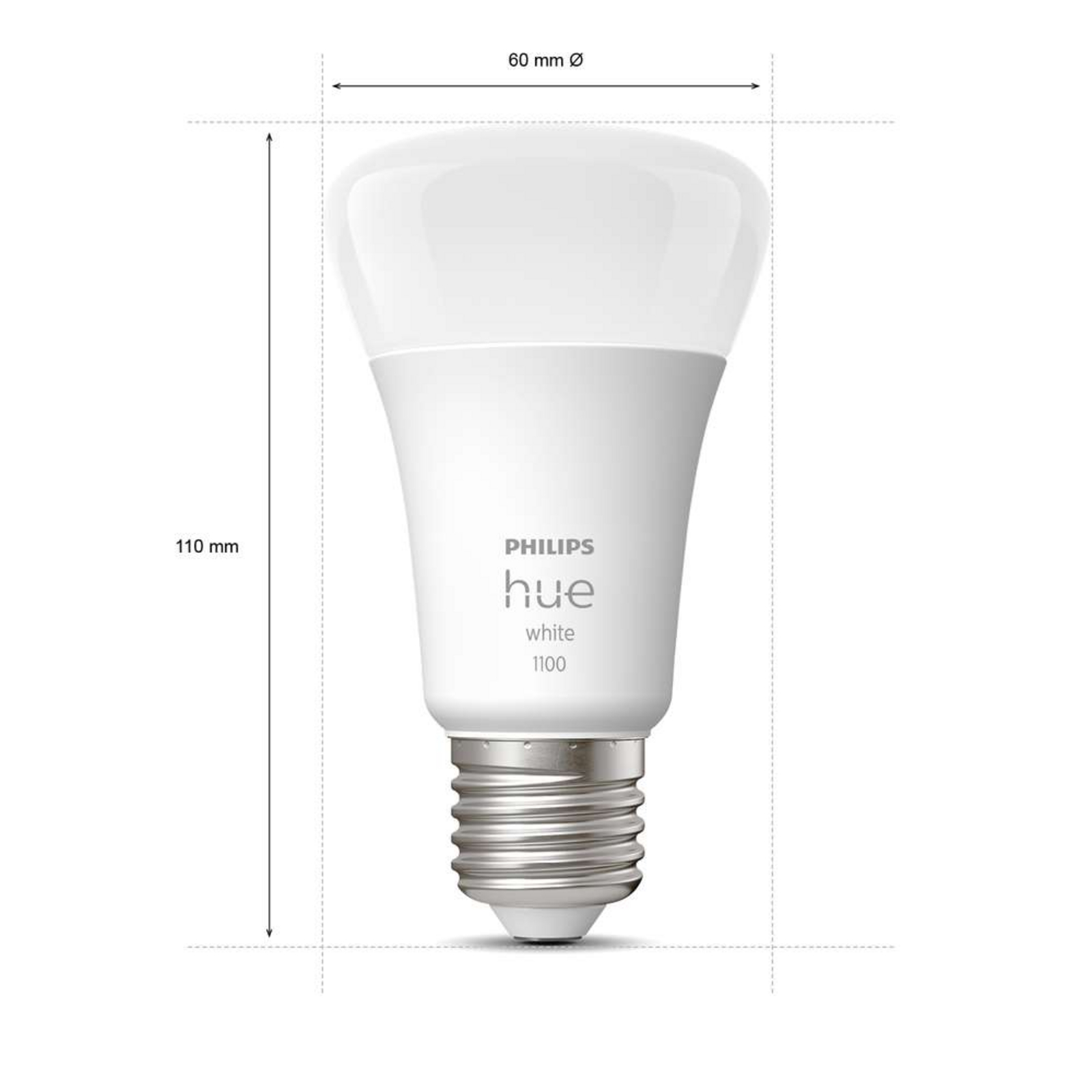 Philips Hue White 9,5W (1055lm) 2700K Bluetooth E27 Žiarovka - Philips Hue