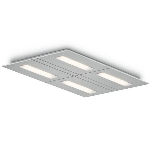 Sina4 LED ceiling light, dim to warm, 4bulb Lights.co.uk