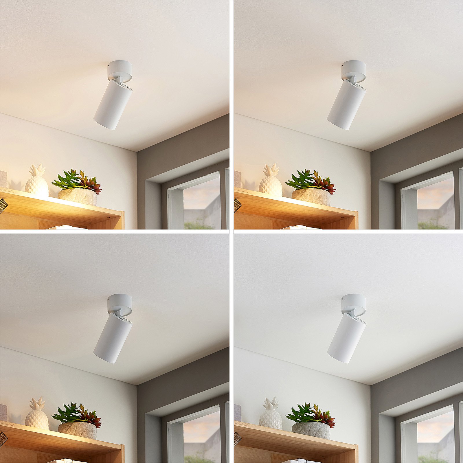 Thabo Short Ceiling Lamp White - Arcchio