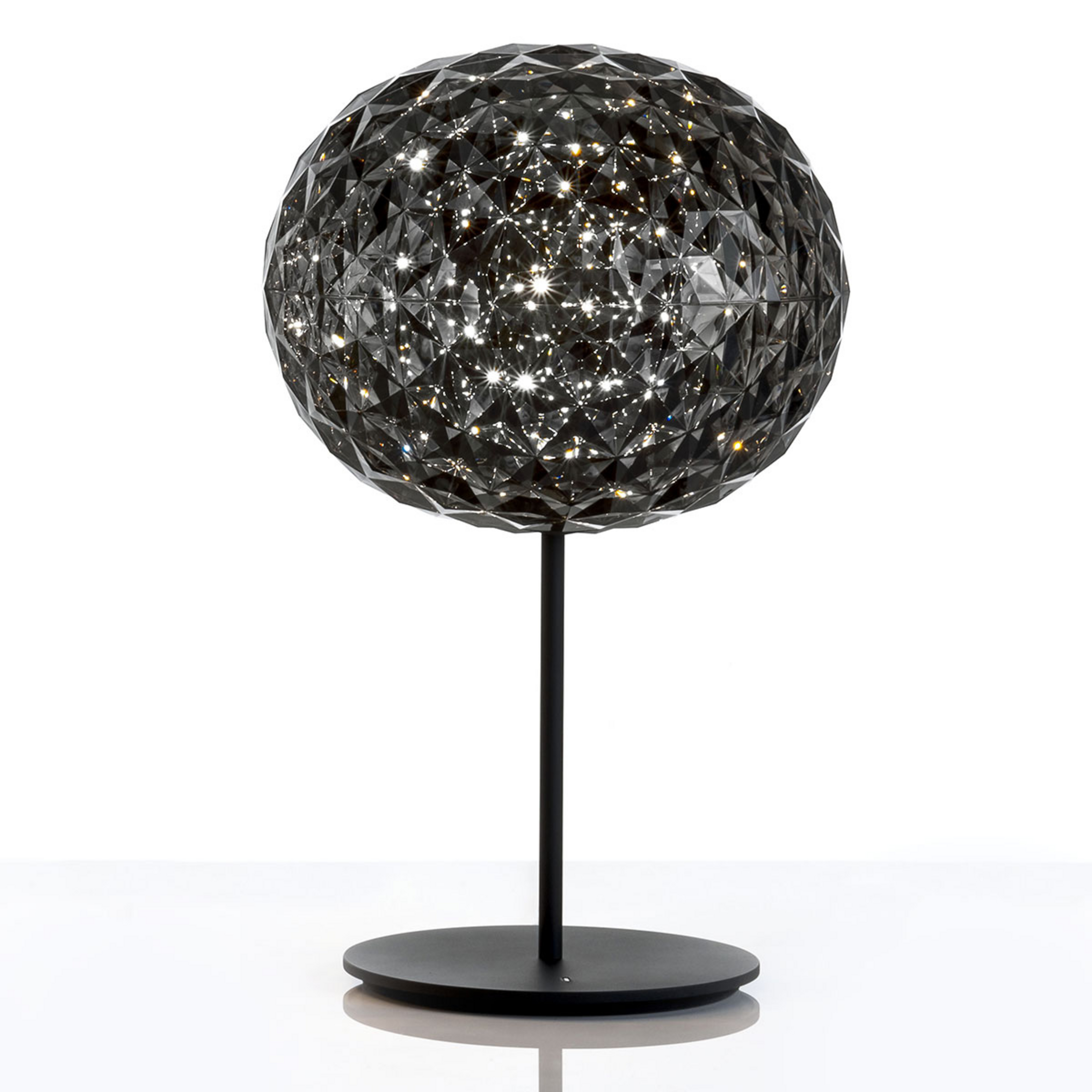 Lampada LED da tavolo Planet di Kartell con base e dimmer