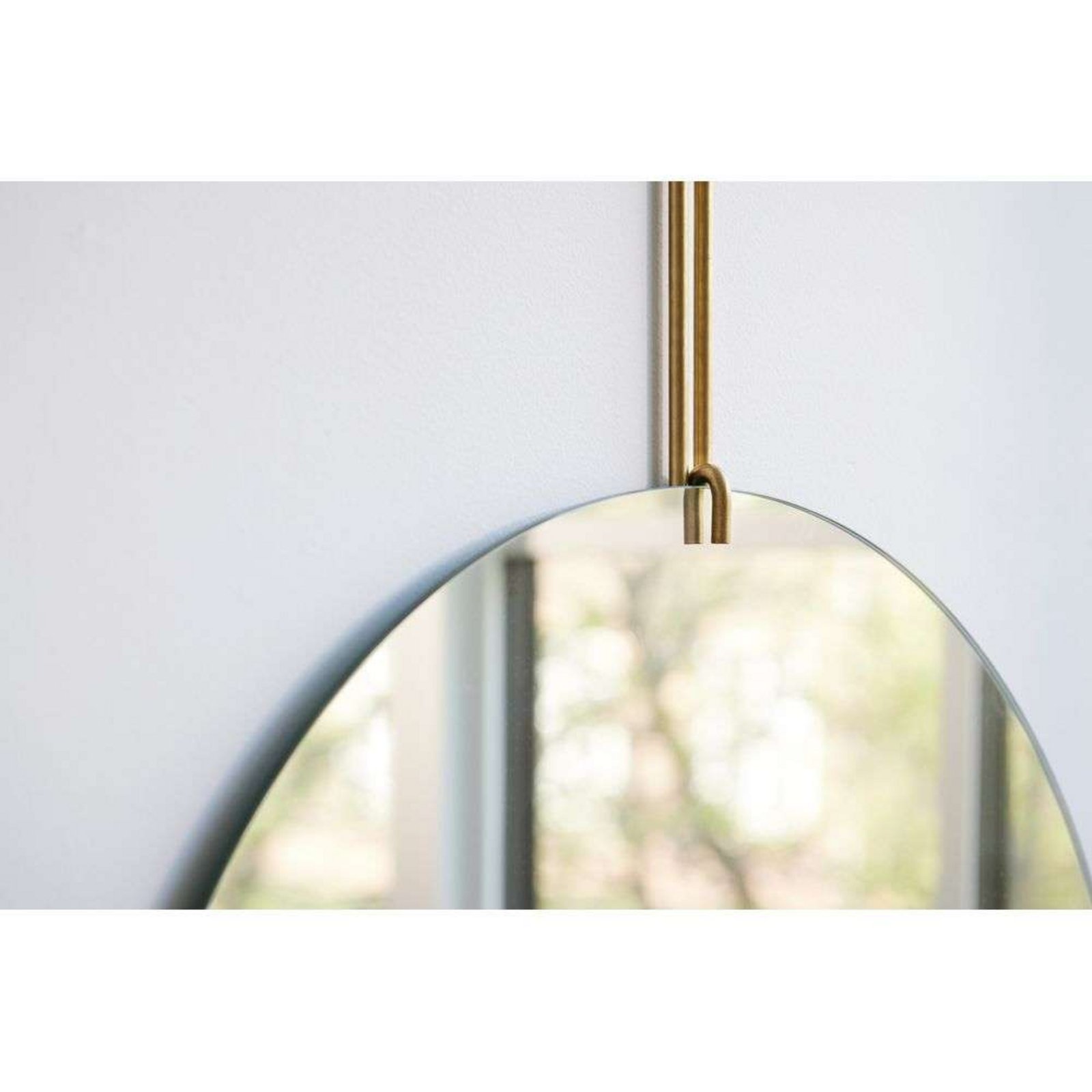 Wall Mirror Ø70 Brass - Moebe