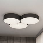EGLO connect Smart LED stropní svítidlo Barbano-Z, černé