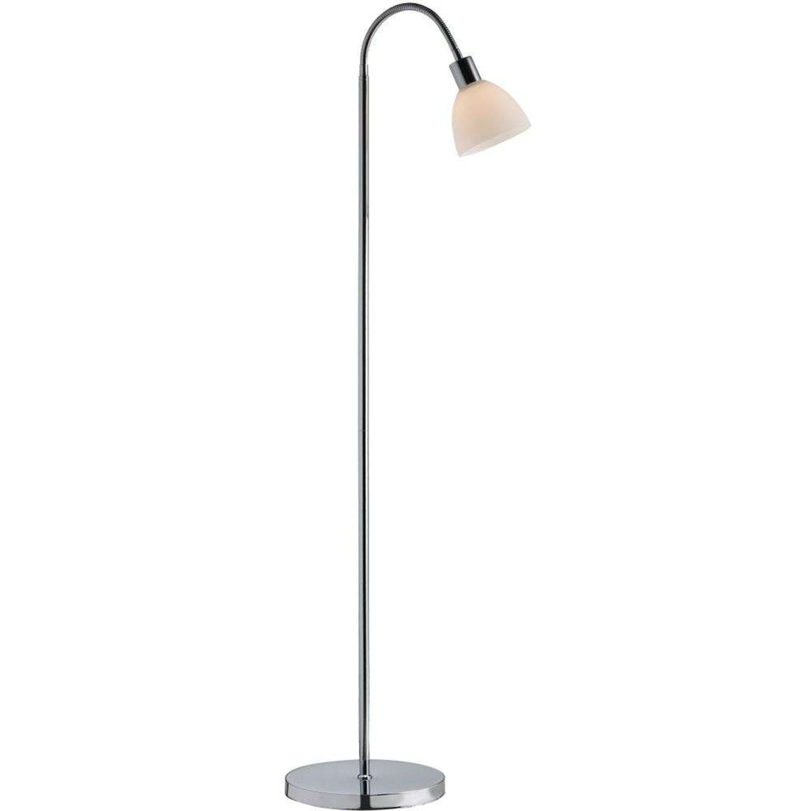 Ray Single Floor Lamp Chrome - Nordlux