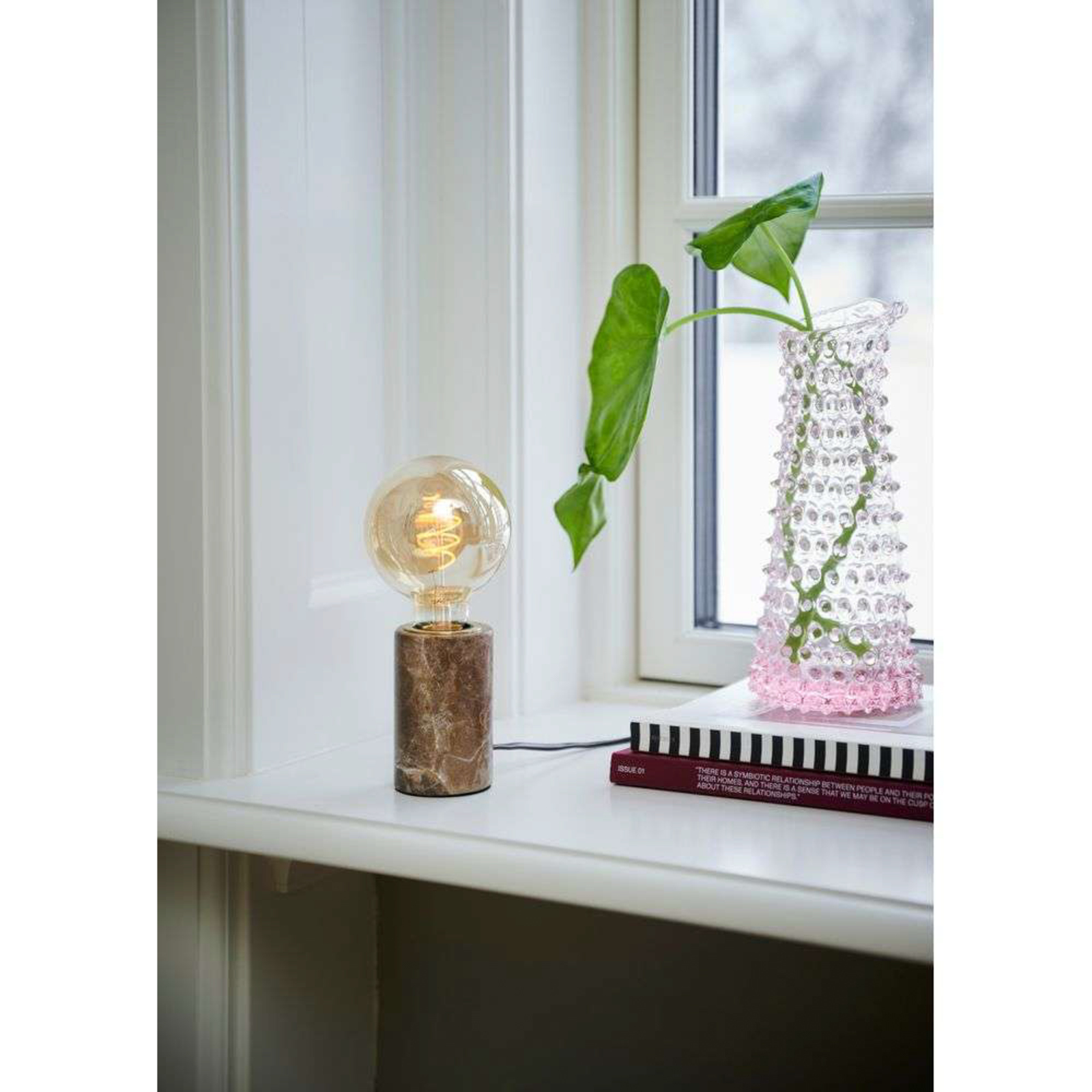 Siv Tischleuchte Brown/Marble - Nordlux