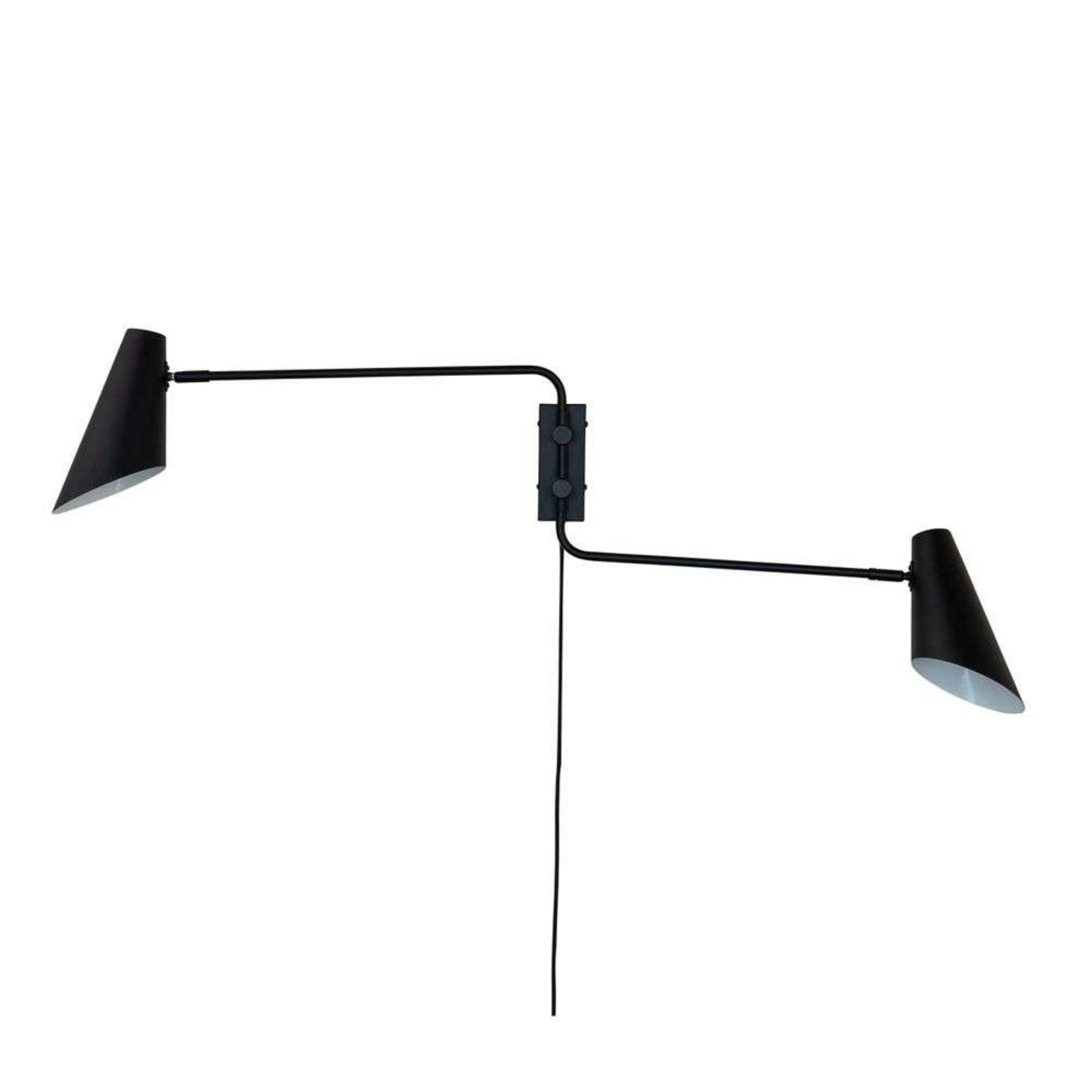 Cale 2 Aplique de Pared Black - DybergLarsen