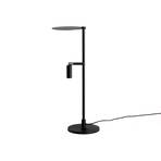 Lampă de masă LED Kelly spot reglabil black/nichel
