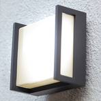 Zunanja stenska svetilka LED Qubo, 14 cm x 14 cm