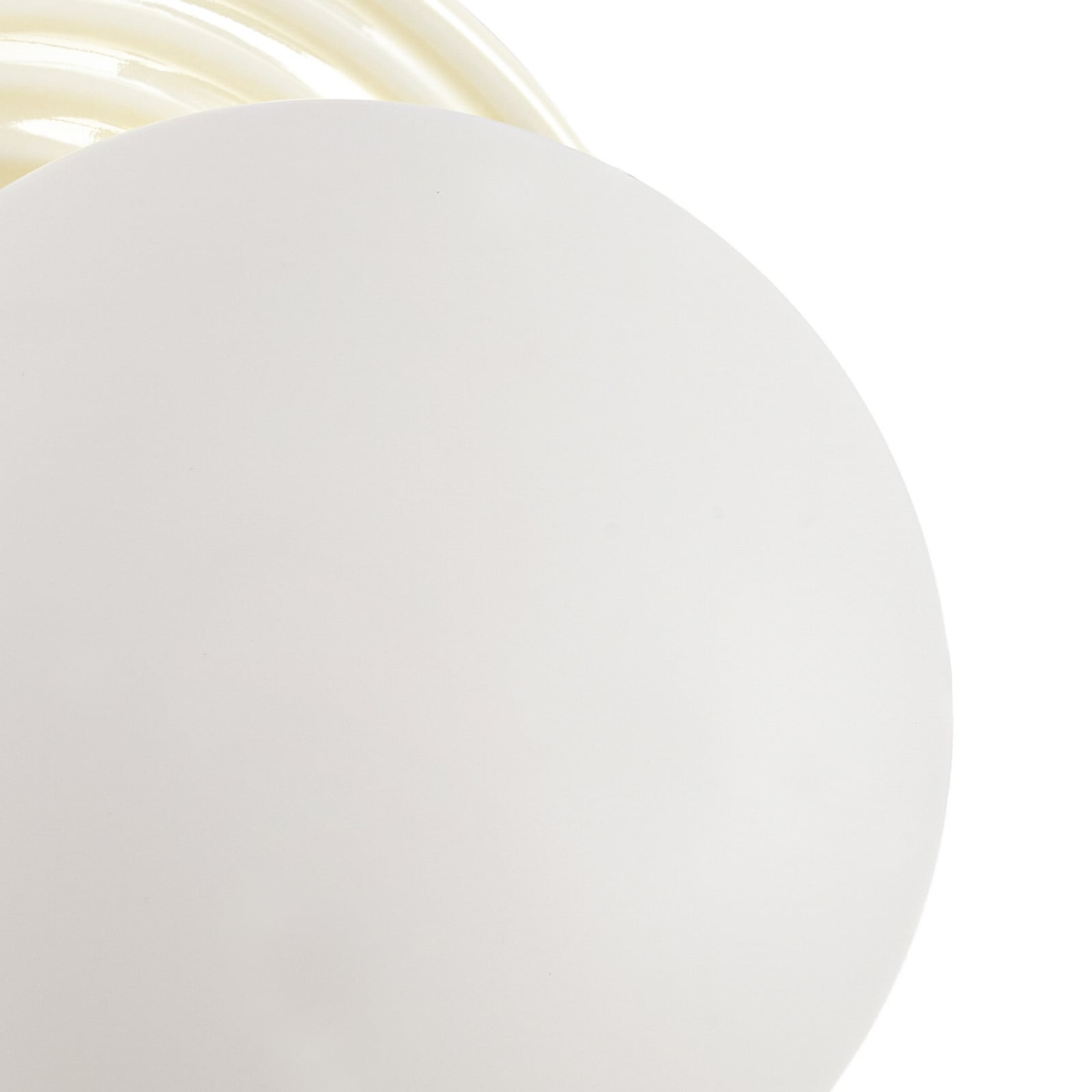 Harriet-seinälamppu, beige/valkoinen, keramiikka, halkaisija 22 cm, G9 - Lindby Harriet-seinälamppu, beige/valkoinen, keramiikka, halkaisija 22 cm, G9 - Lindby
