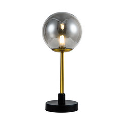 Lampa stołowa Fiore ze szklanym kloszem