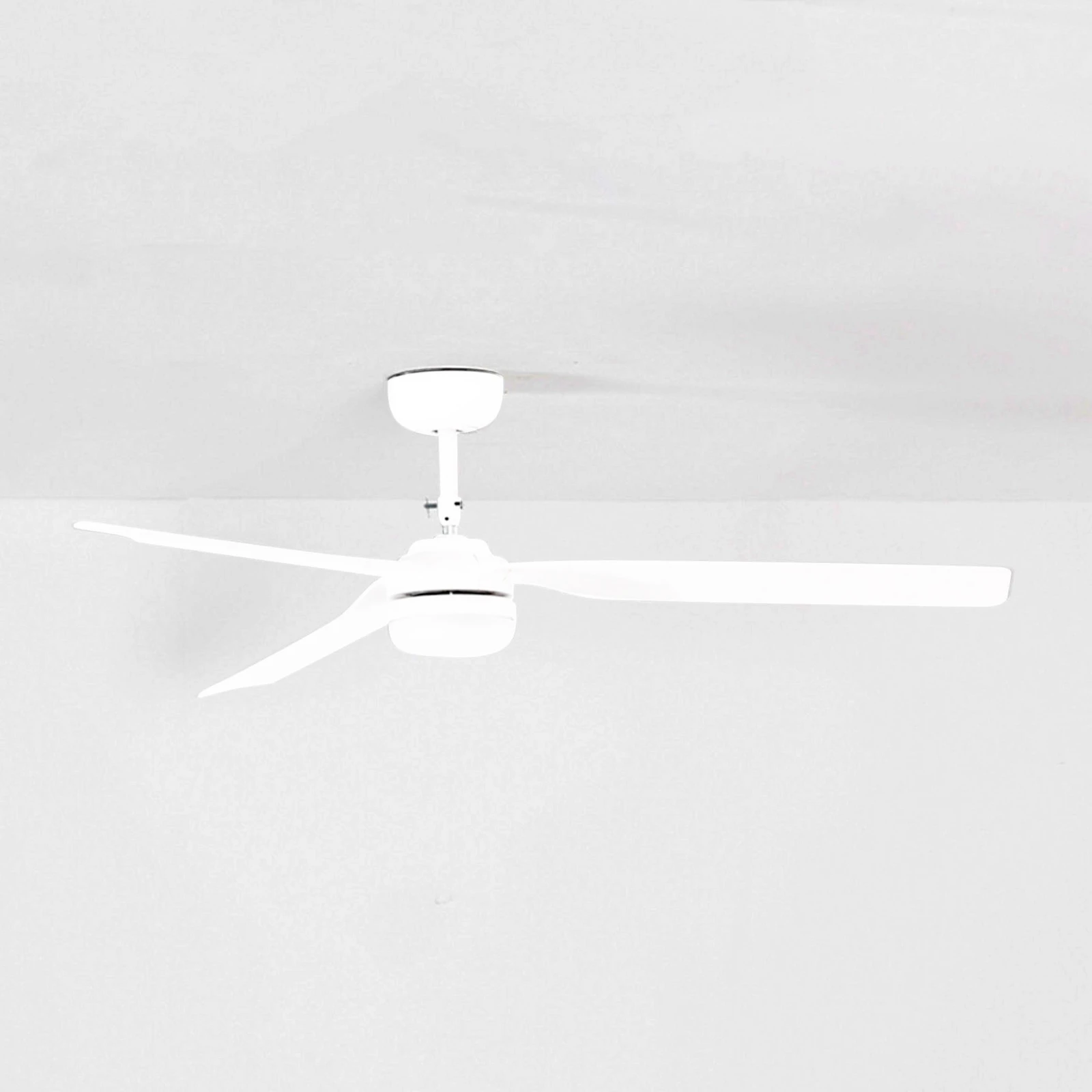 LED-Deckenventilator Punt M, weiß, DC, leise, Ø 130 cm, CCT