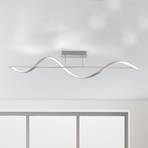 Paul Neuhaus Q-Swing lampa sufitowa LED, stal