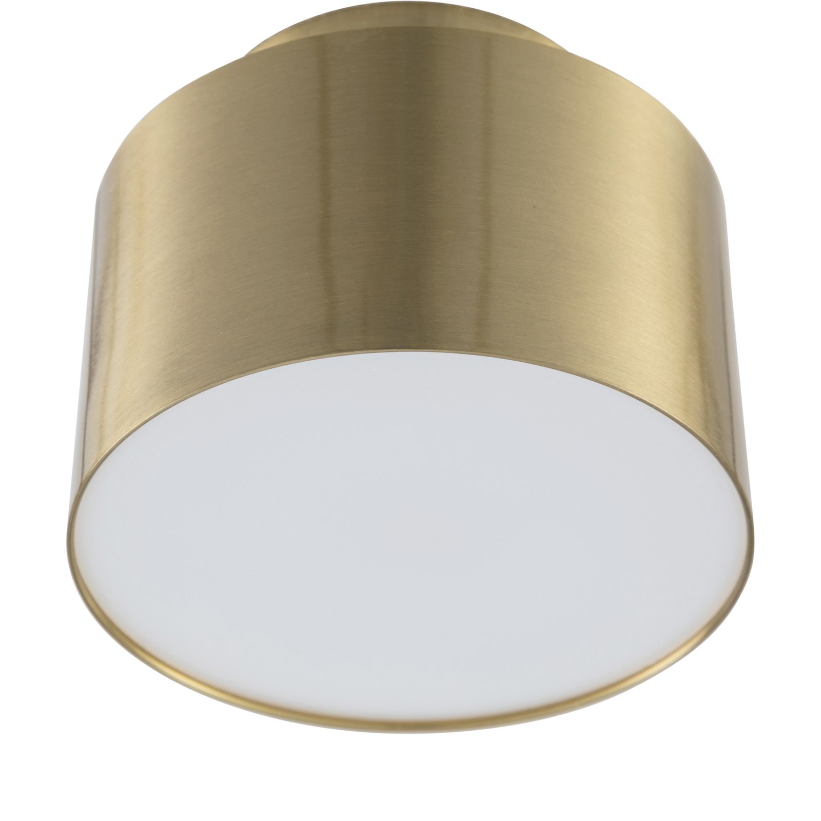 Lindby LED-Strahler Nivoria, 11 x 9 cm, goldfarben, Metall